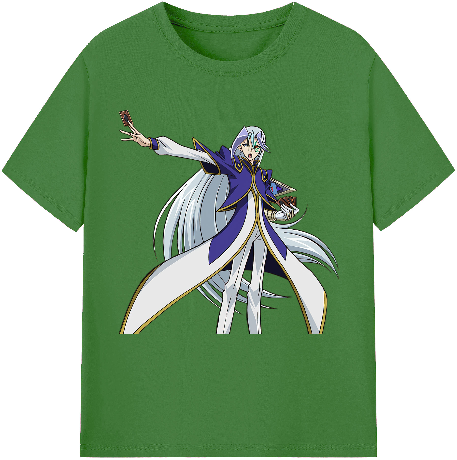 （画像用） 遊☆戯☆王 Yu-Gi-Oh! レディースカジュアルプリントTシャツ（綿100％）